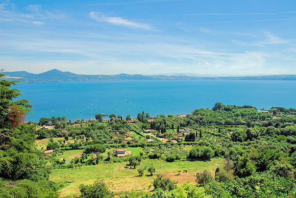 Castle View of Bracciano Lake