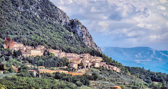An Umbrian Village with a Heart