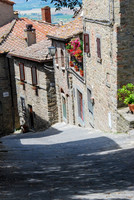 Steep Street in Cortona