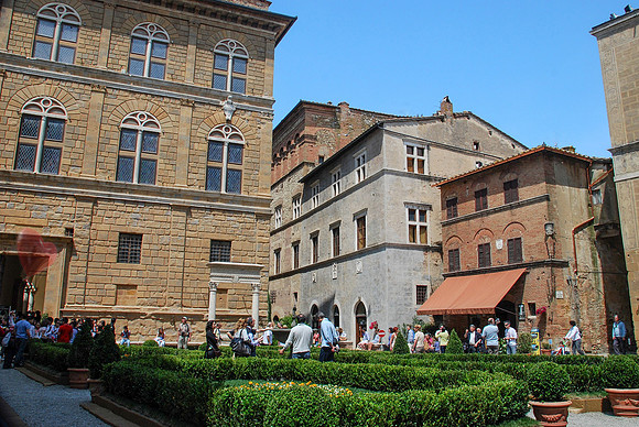 Springtime in Pienza