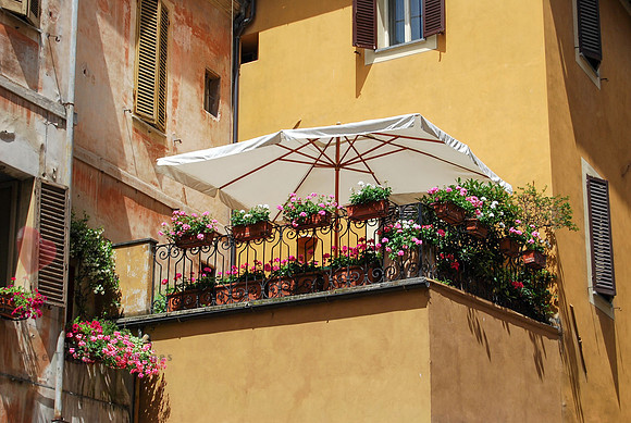 Under an Umbrella