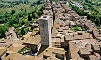 Above a Medieval Village