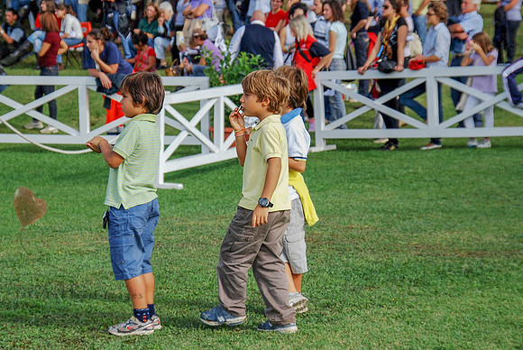 Waiting for the Horse Jumps