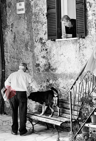 Greetings Friend BW