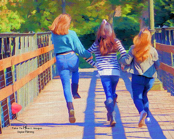 Girls Having Fun